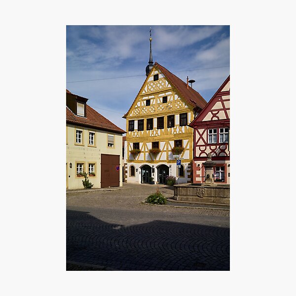Item preview, Town hall in Prichsenstadt designed and sold by MICHAEL KNIERIEME - PHOTOGRAPHY.