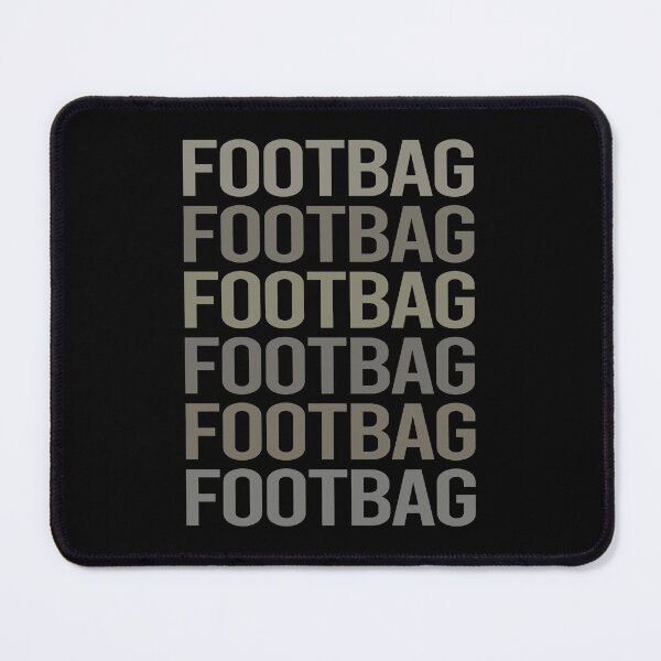 Item preview, Gray Text Art Footbag Hacky Sack Sacker designed and sold by StoreCalamity.
