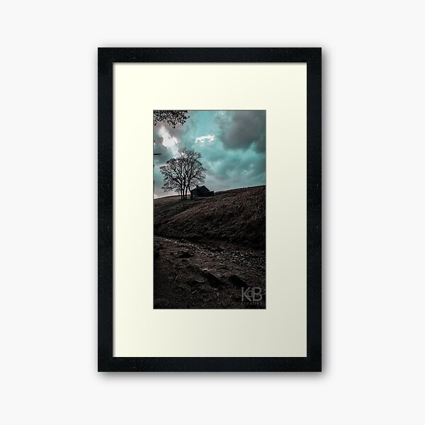 Lonely House Framed Art Print