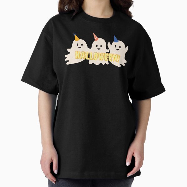 Halloween Ghost Party - White - Oversized T-Shirt