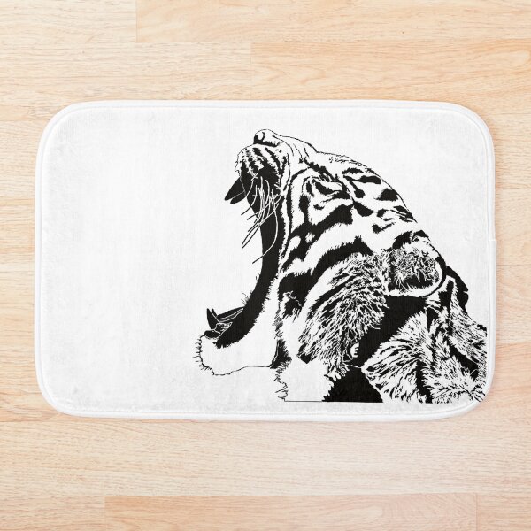 Item preview, Tiger drawing designed and sold by ConstantinesArt.