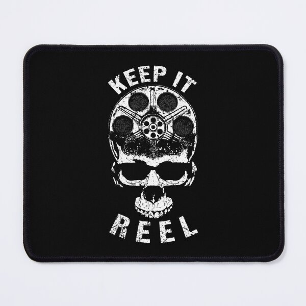 Item preview, Movie Director Filmmaker Keep It Reel Halloween Film Skull designed and sold by GrandeDuc.