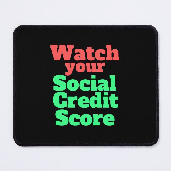 Item preview, Watch your social credit score designed and sold by hinteo.