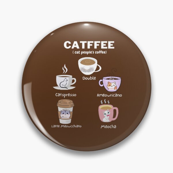 Item preview, Coffee And Cat Pack - Catfee Cat Puns designed and sold by Nero9o.