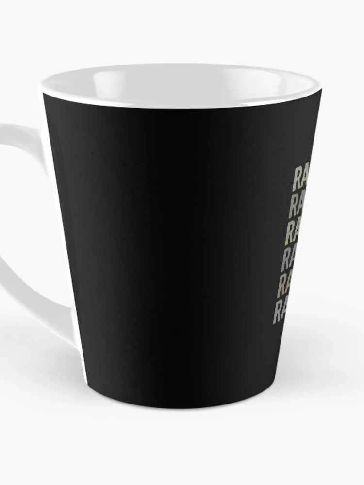 Thumbnail 3 of 4, Coffee Mug, Gray Text Art Rapping Rap Rapper designed and sold by StoreCalamity.