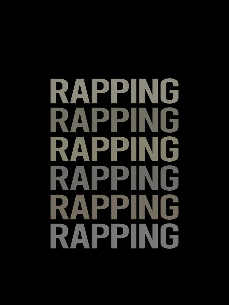 Thumbnail 5 of 5, A-Line Dress, Gray Text Art Rapping Rap Rapper designed and sold by StoreCalamity.
