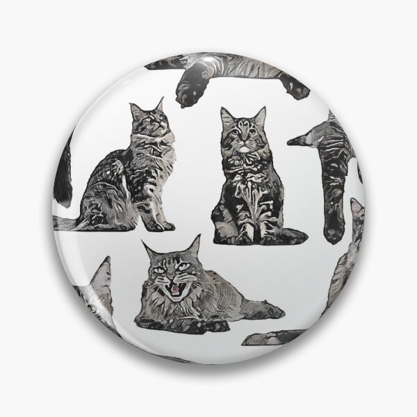 Item preview, Maine coon |Watercolor collection | Cat collection designed and sold by tamilstickers.