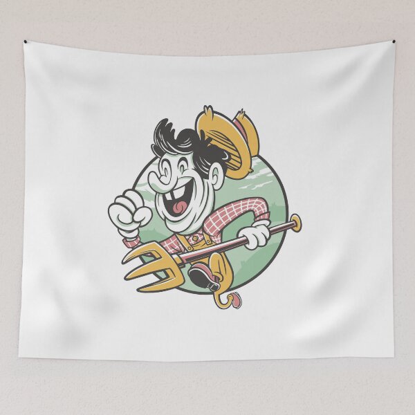 Item preview, farmer cartoon designed and sold by DerSenat.