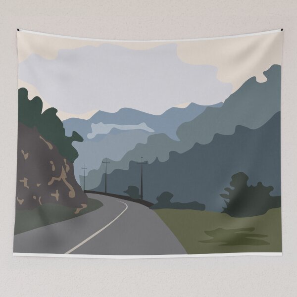 Item preview, mountain landscape from Northern Iran designed and sold by irina egorova.