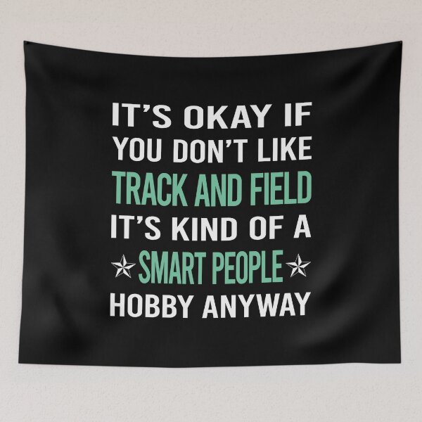 Item preview, Smart People Hobby Track And Field designed and sold by AcostaLethalDo.
