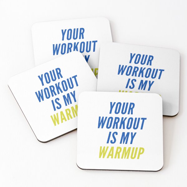 Item preview, Your Workout Is My Warmup designed and sold by Miralspicks.
