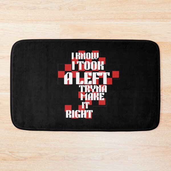 Item preview, I know I took a left,Tryna make it right| Bigger than me| Louis Tomlinson  designed and sold by Lavannya.