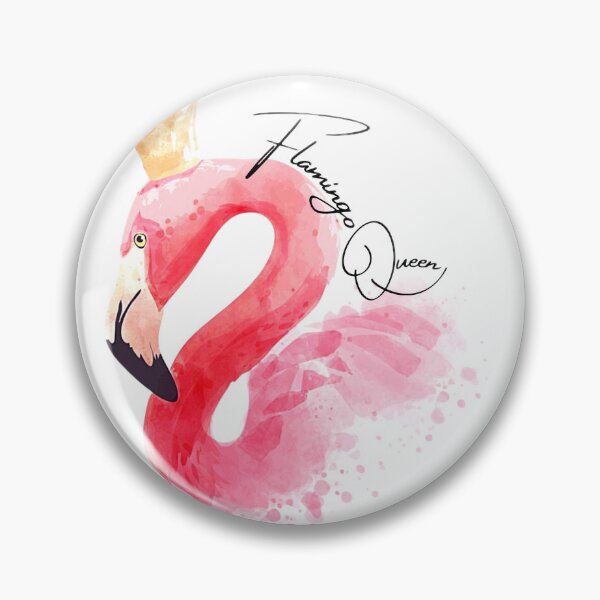 Item preview, Queen of all flamingoes | gift for bird lovers | flamingo design designed and sold by Arteartz.