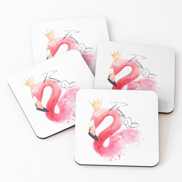 Item preview, Queen of all flamingoes | gift for bird lovers | flamingo design designed and sold by Arteartz.