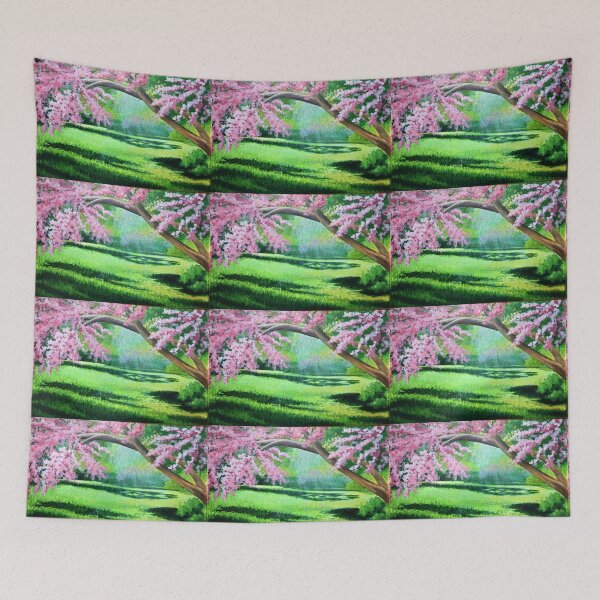 Item preview, Albero fiori rosa designed and sold by paolabuccheri.