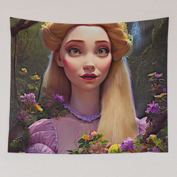 Item preview, Rapunzel en el bosque designed and sold by darlene80184.