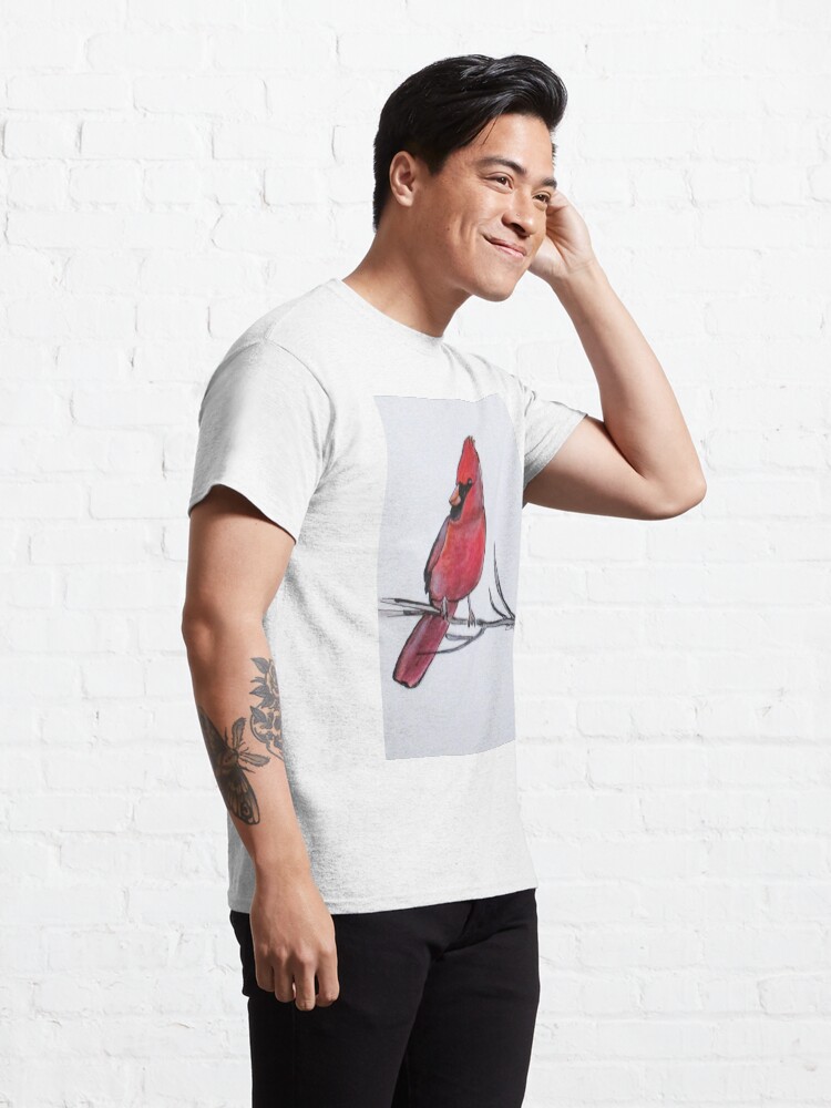 Alternate view of Northern Cardinal Classic T-Shirt