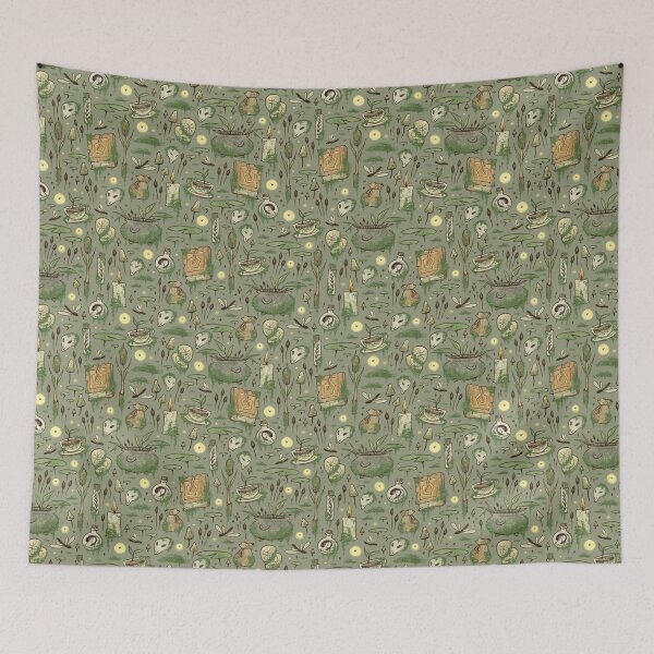 Item preview, Swamp Witch Pattern designed and sold by Nuvvola.