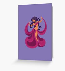 Scheherazade fab dreamlike dance Greeting Card
