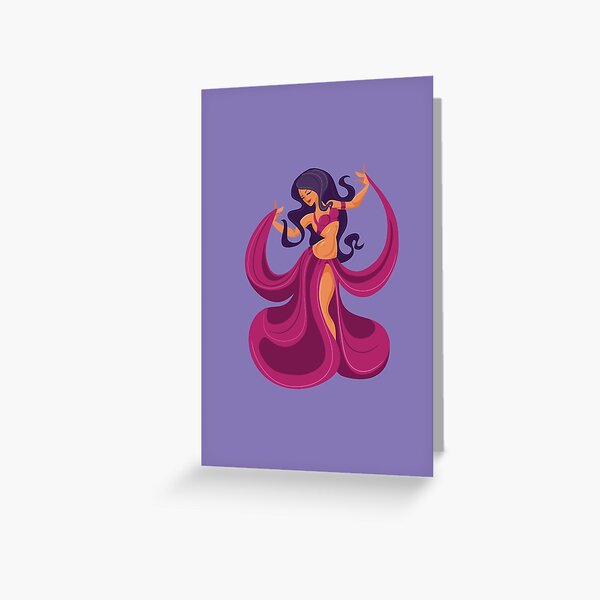 Scheherazade fab dreamlike dance Greeting Card