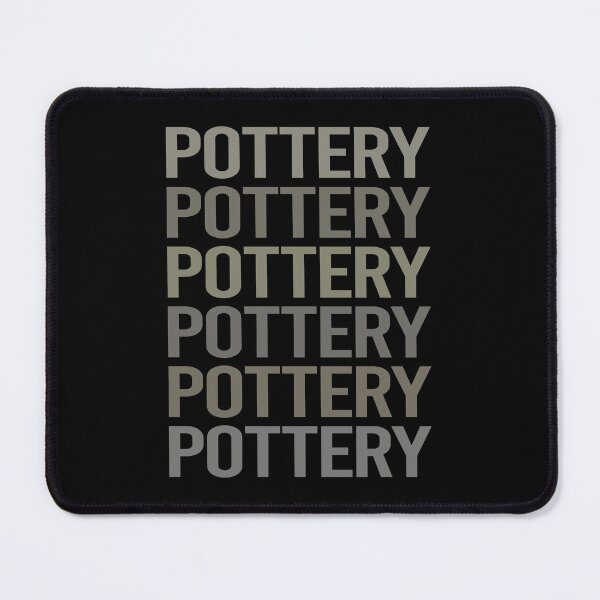 Item preview, Gray Text Art Pottery Potter designed and sold by StoreCalamity.