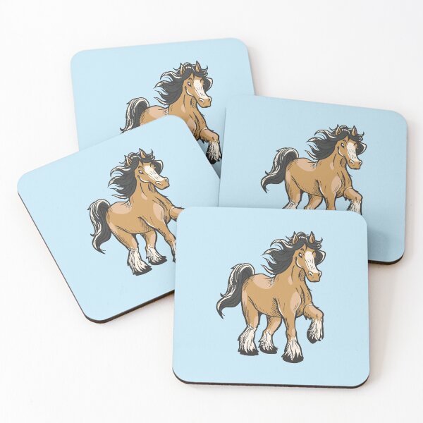 Item preview, Horse Cartoon, Clydesdale designed and sold by DerSenat.