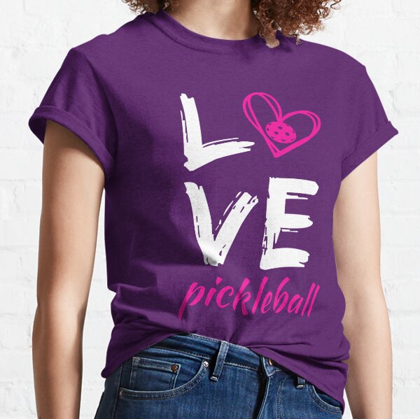Item preview, I Love Pickleball shirt designed and sold by bonus24.