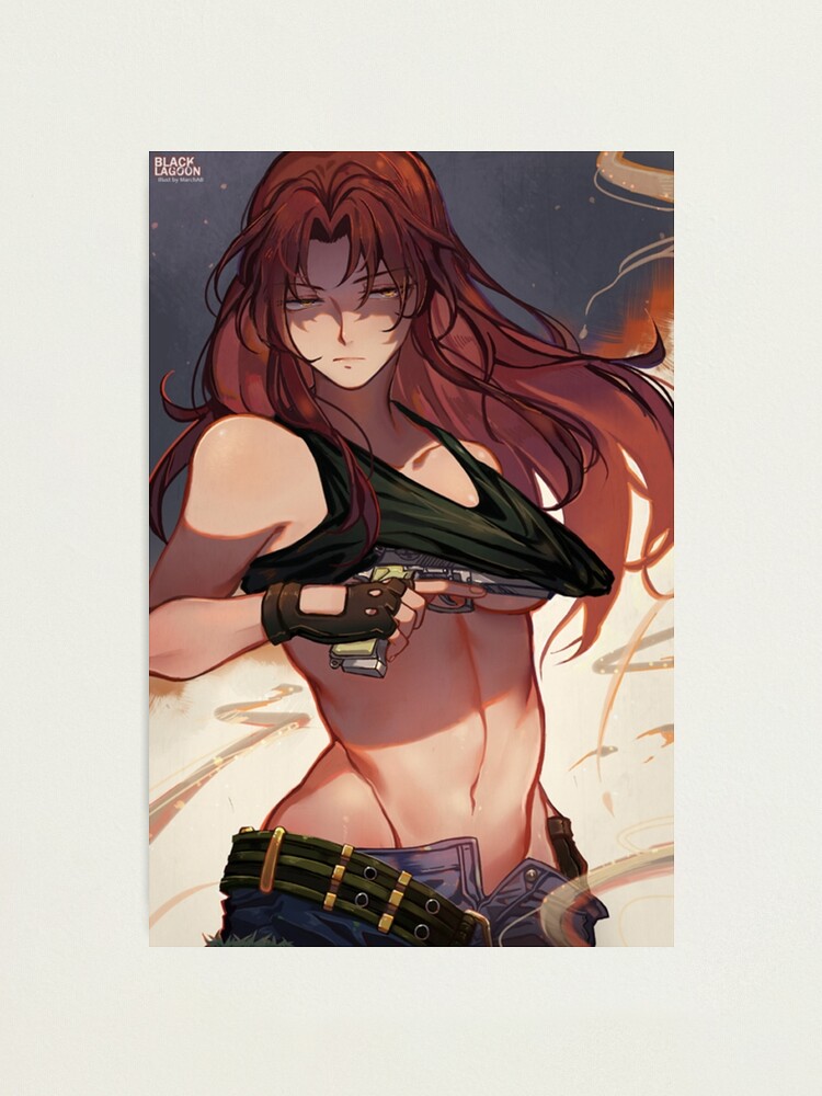 Revy (Black Photographic Print for Sale by | Redbubble