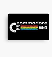 commodore 64 retro computer Canvas Print