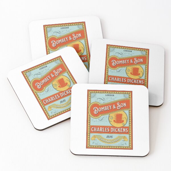 Item preview, Dombey And Son - Charles Dickens Book Cover Art  designed and sold by Suyogsonar25.