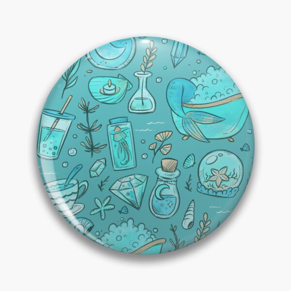 Item preview, Little Sea Witch Mermaid Pattern designed and sold by Nuvvola.