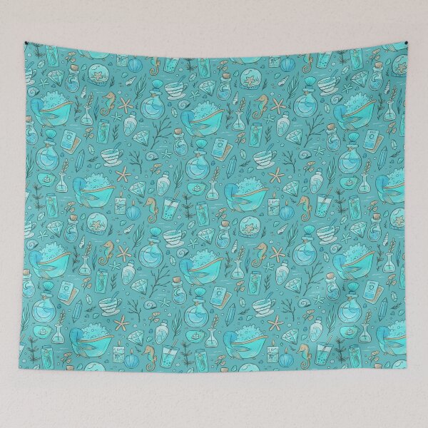 Item preview, Little Sea Witch Mermaid Pattern designed and sold by Nuvvola.