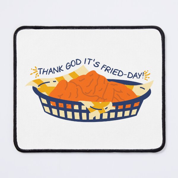Item preview, Thank god it's Fried-day designed and sold by Sasa Vladic.