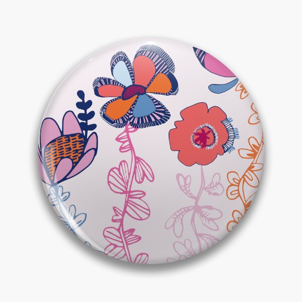 Item preview, Pale Pink Four Stems Floral designed and sold by ClareMDesign.
