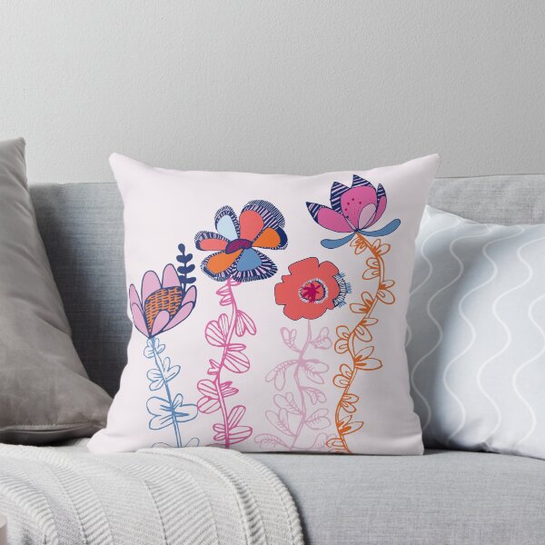 Item preview, Floral rosa pálido de cuatro tallos designed and sold by ClareMDesign.