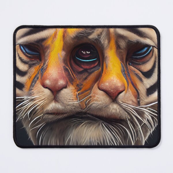 Item preview, Two-faced Tiger - Created by AI designed and sold by Created-by-AI.