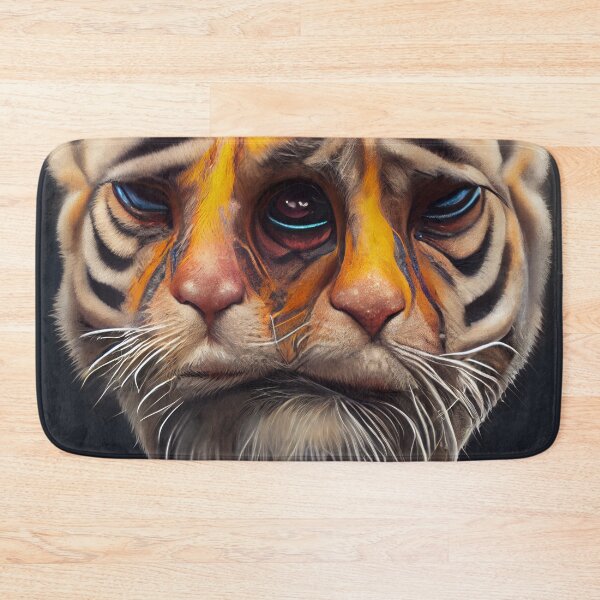 Item preview, Two-faced Tiger - Created by AI designed and sold by Created-by-AI.