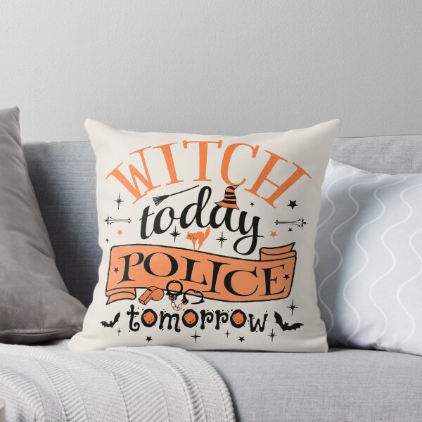 Item preview, Cool Witch Today Police Tomorrow, Fun Design For All Police On Halloween  designed and sold by TrulyEpoque.