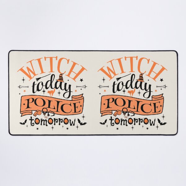 Item preview, Cool Witch Today Police Tomorrow, Fun Design For All Police On Halloween designed and sold by TrulyEpoque.