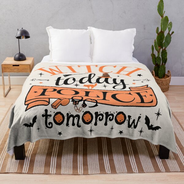 Item preview, Cool Witch Today Police Tomorrow, Fun Design For All Police On Halloween  designed and sold by TrulyEpoque.