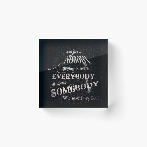 Item preview, Somebody Who Saved My Soul Quote - Yahusha (Jesus) T-shirt designed and sold by Narrow-Path.