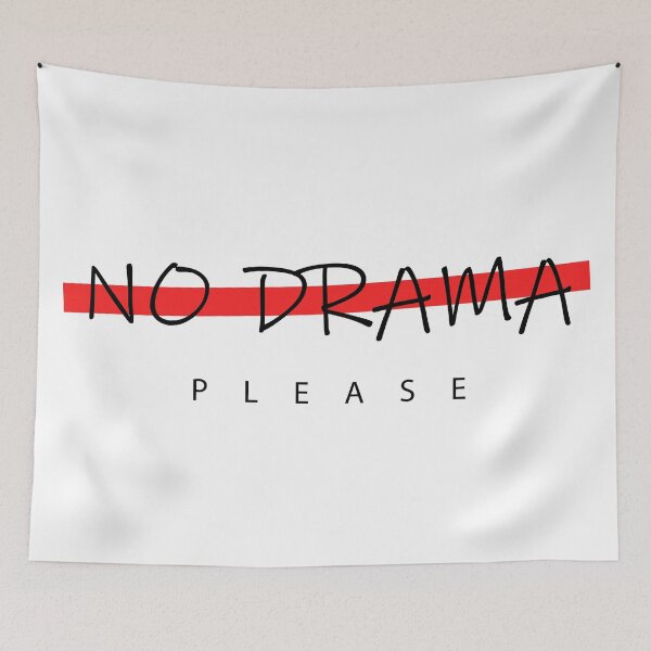 Item preview, Sin drama por favor designed and sold by SherabArts.
