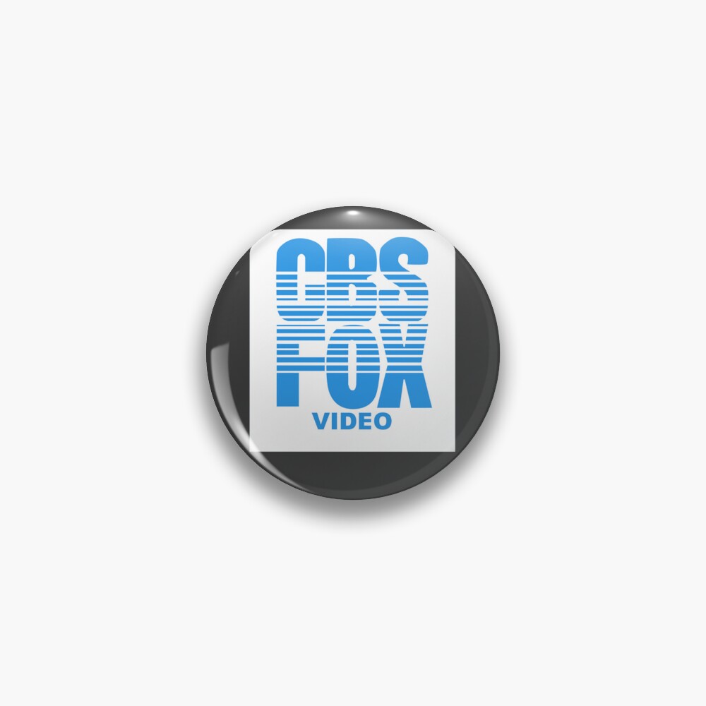 "CBS FOX VIDEO VHS logo" Pin for Sale by OliverSchmidtd | Redbubble