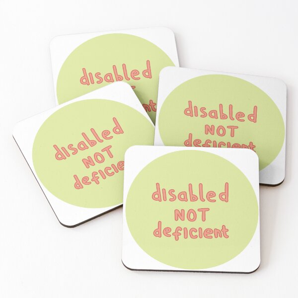 Item preview, Disabled Not Deficient designed and sold by shysnail.