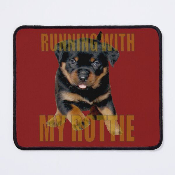 Item preview, Running With My Rottie - Dog and Jog designed and sold by taiche.