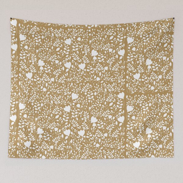 Item preview, Orange Floral Print designed and sold by emily  gaskin.