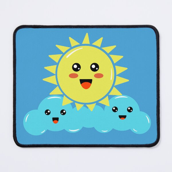 Item preview, Clouds and sun, Kawaii designed and sold by micarto.