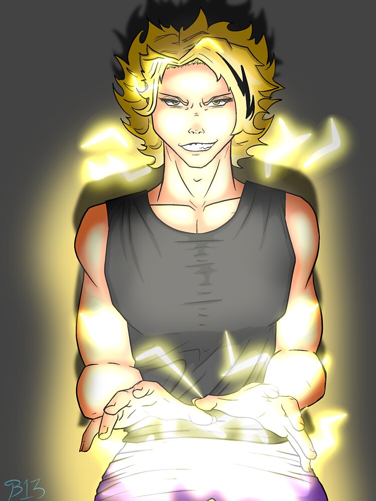 "Denki's Electric" Sticker for Sale by BlueFlame92820 Redbubble