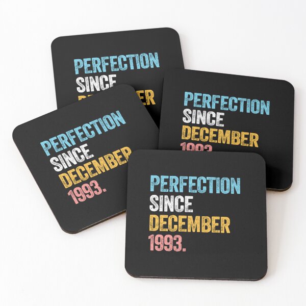 Item preview, PERFECTION SINCE DECEMBER 1993 30 Years Old Birthday Wedding Gift  designed and sold by w1ckerman.