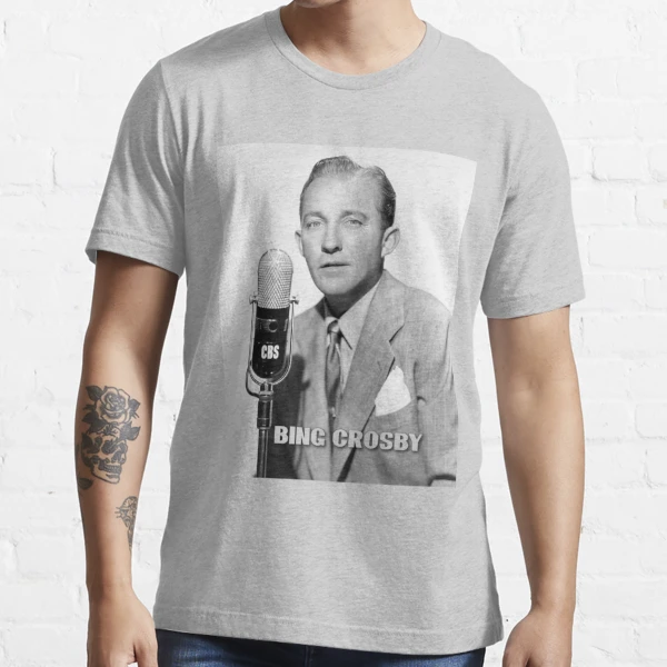 Bing Crosby Four Square T-Shirt - Black